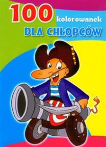 Obrazek 100 kolorowanek Dla chłopców