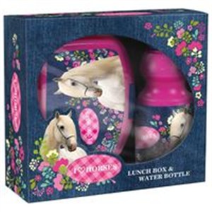 Obrazek Zestaw śniadaniówka + bidon Konie 11