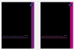 Obrazek Dziennik korespondencyjny A4/288K 70g