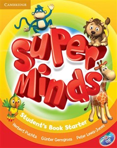 Obrazek Super Minds Starter Student's Book with DVD-ROM