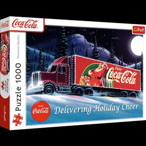 Obrazek Puzzle Coca-Cola XMAS Świąteczna Ciężarówka 1000