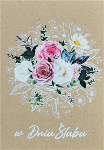Picture of Kartka okolicznościowa Ślub