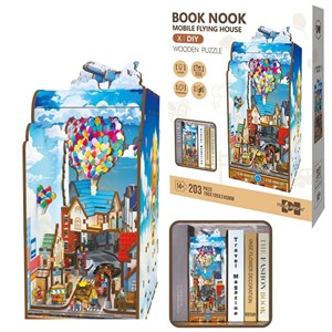 Picture of Książkowy zakątek 3D - Latający domek, 203el.