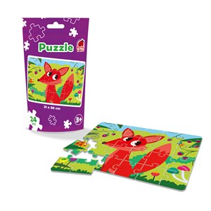 Obrazek Puzzle 24 saszetka Lis RK1130-03