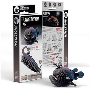 Obrazek Ryba Żabnica Głębinowa Eugy. Eko Układanka 3D