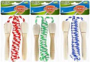 Picture of Skakanka drewniana 1szt.mix