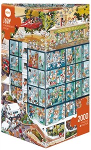 Obrazek Puzzle 2000 Szalony szpital ( Puzzle+plakat)