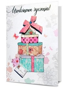 Picture of Karnet B6 Urodziny HM200-1189