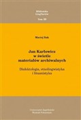 polish book : Jan Karłow... - Maciej Rak