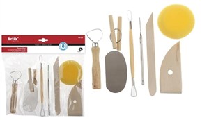 Picture of Zestaw narzędzi do gliny 8szt