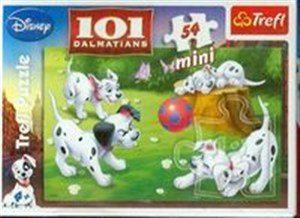 Picture of Puzzle mini 54 101 Dalmatyńczyków piłka