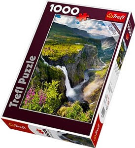 Obrazek Puzzle Wodospad Voringsfossen Norwegia 1000