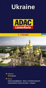 Picture of LanderKarte ADAC. Ukraina 1:750 000 mapa
