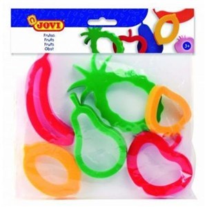 Obrazek Foremki owoce do mas plastycznych 6 szt.