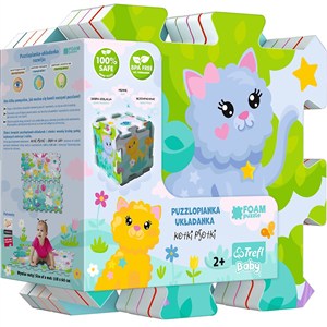 Obrazek Puzzlopianka układanka Kotki psotki 61262