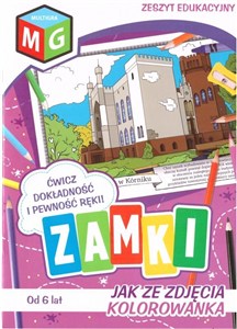 Picture of Jak ze zdjęcia kolorowanka Zamki