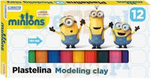 Picture of Plastelina 12 kolorów Minionki