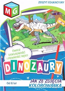 Picture of Jak ze zdjęcia kolorowanka Dinozaury