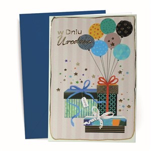Picture of Karnet urodzinowy
