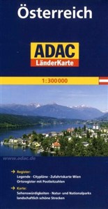 Obrazek LanderKarte ADAC. Austria 1:300 000 mapa