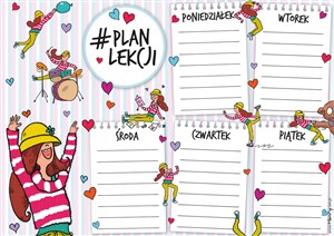Picture of Plan lekcji A5 Dziewczyna