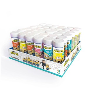 Obrazek Bańki mydlane Minionki 60ml (36szt)