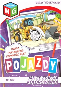 Picture of Jak ze zdjęcia kolorowanka Pojazdy