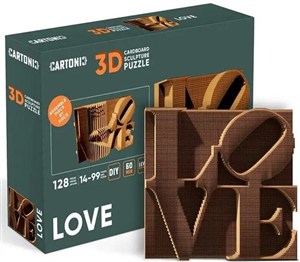 Obrazek Puzzle 3D LOVE Cartonic