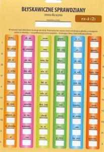 Picture of Błyskawiczne sprawdziany rz - ż 2