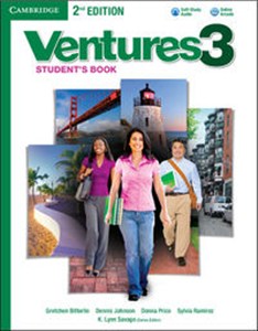 Obrazek Ventures Level 3 Student's Book with Audio CD