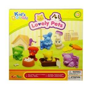 Obrazek Masa plastyczna zwierzęta 3szt