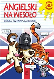Obrazek Angielski na wesoło Słówka, ćwiczenia, łamigłówki