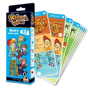 Picture of Xplore Team Quizy edukacyjne 6-7 lat