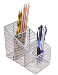 Picture of Przybornik skośny srebrny