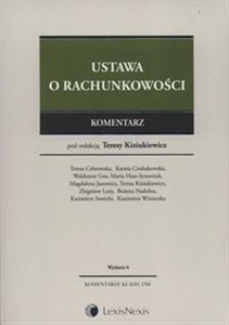 Obrazek Ustawa o rachunkowości. Komentarz