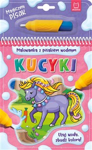 Picture of Malowanka z pisakiem wodnym Kucyki