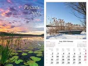 Obrazek Kalendarz 2026 ścienny 13-k Pejzaże