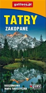 Obrazek Mapa kieszonkowa Tatry, Zakopane laminowana