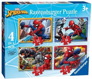 Obrazek Puzzle 4w1 Spider-Man