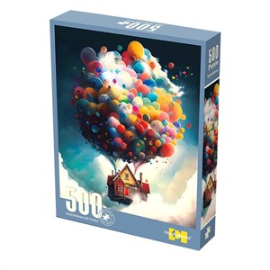 Picture of Puzzle 500 latający domek