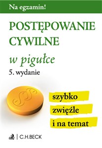 Picture of Postępowanie cywilne w pigułce
