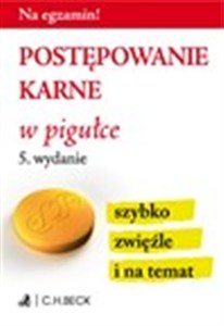 Obrazek Postępowanie karne w pigułce
