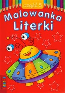 Obrazek Literki Malowanka część 5