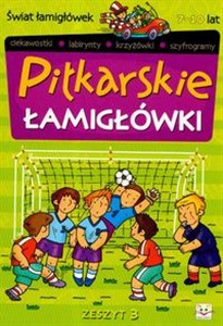 Obrazek Piłkarskie łamigłówki 3 Świat łamigłówek 7-10 lat
