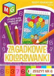 Picture of Zagadkowe kolorowanki nr 6