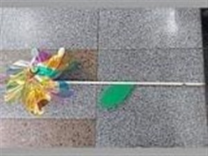 Obrazek Wiatrak neonowy tęczowy 42cm