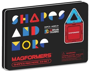 Obrazek Magformers Shapes & More 33 el.