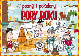 Obrazek Poznaj i pokoloruj Pory roku