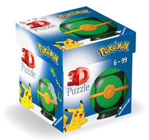 Obrazek Puzzle 3D Kula: Pokemon Repeat Ball