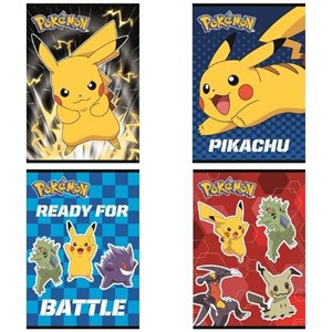 Picture of Paczka Zeszyt A5 32k.kratka Pokemon mix pakiet 15 sztuk